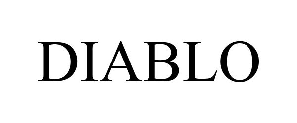 Trademark Logo DIABLO