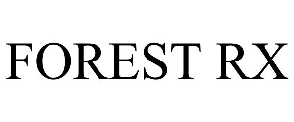 Trademark Logo FOREST RX