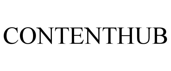 Trademark Logo CONTENTHUB