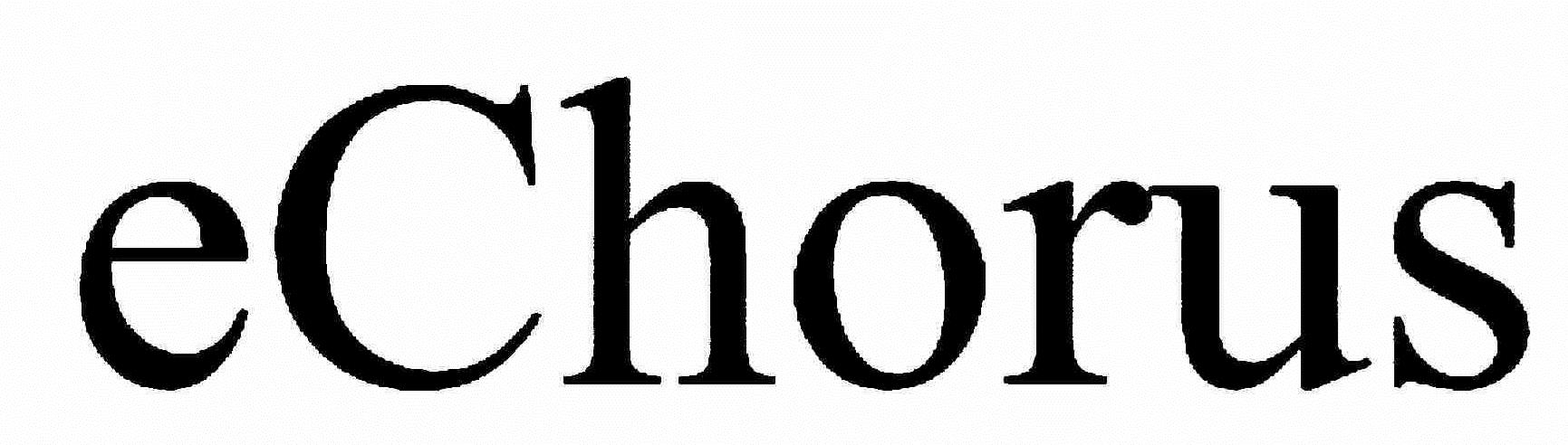 Trademark Logo ECHORUS