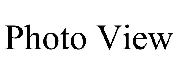 Trademark Logo PHOTO VIEW