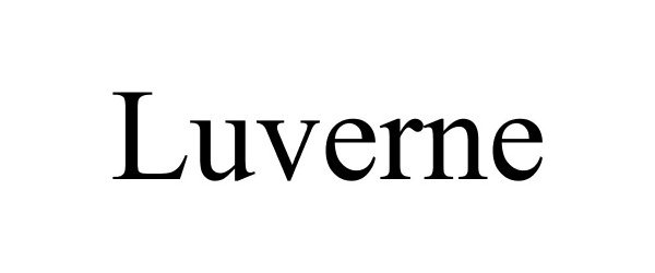 Trademark Logo LUVERNE