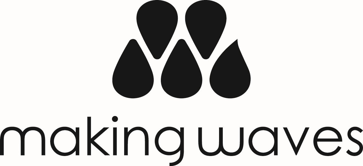 Trademark Logo MAKING WAVES