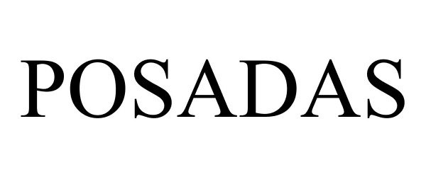 Trademark Logo POSADAS