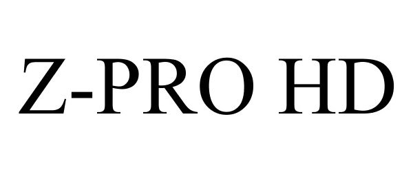 Trademark Logo Z-PRO HD