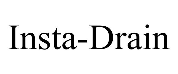 Trademark Logo INSTA-DRAIN