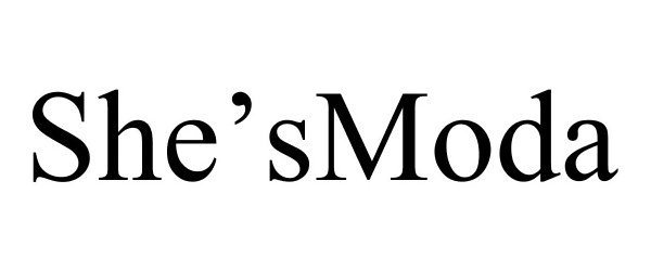 Trademark Logo SHE'SMODA
