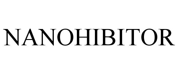 Trademark Logo NANOHIBITOR