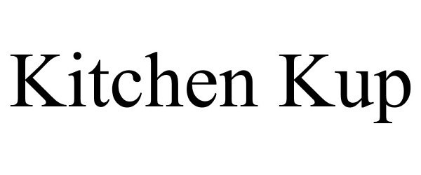 Trademark Logo KITCHEN KUP