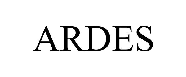 Trademark Logo ARDES