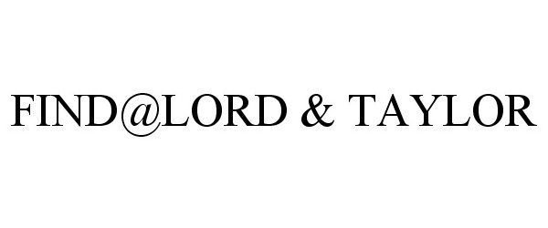  FIND@LORD &amp; TAYLOR