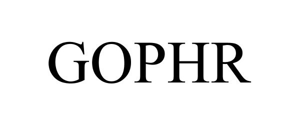 Trademark Logo GOPHR