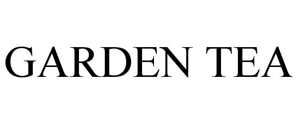 Trademark Logo GARDEN TEA