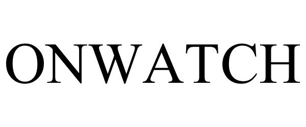 Trademark Logo ONWATCH