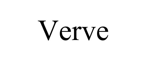 Trademark Logo VERVE