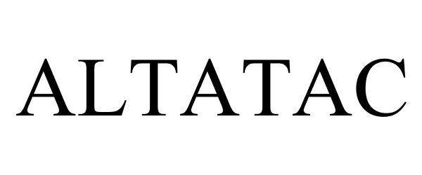 Trademark Logo ALTATAC