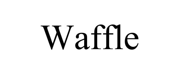 Trademark Logo WAFFLE
