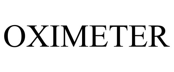Trademark Logo OXIMETER