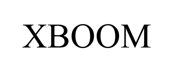 Trademark Logo XBOOM