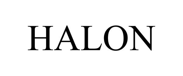 Trademark Logo HALON