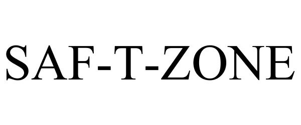 Trademark Logo SAF-T-ZONE