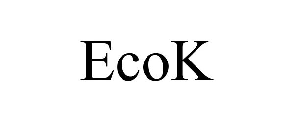 Trademark Logo ECOK