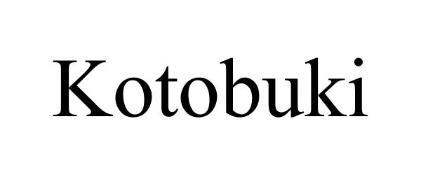 Trademark Logo KOTOBUKI