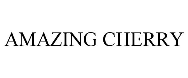 Trademark Logo AMAZING CHERRY