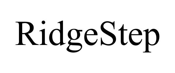  RIDGESTEP