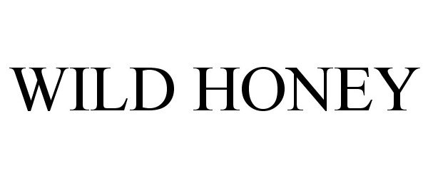 Trademark Logo WILD HONEY