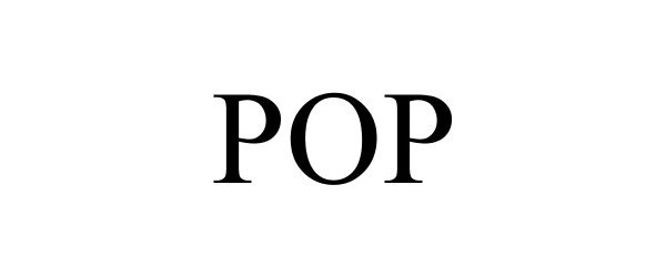 Trademark Logo POP