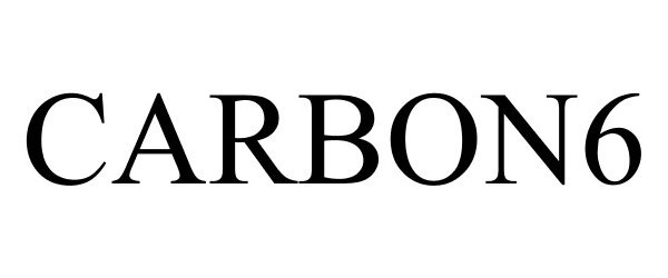 Trademark Logo CARBON6