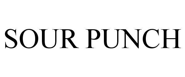 Trademark Logo SOUR PUNCH