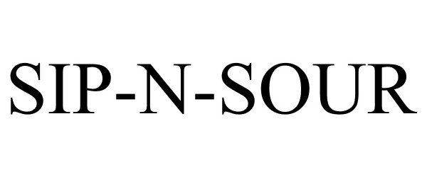 Trademark Logo SIP-N-SOUR
