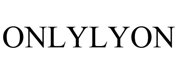 Trademark Logo ONLYLYON