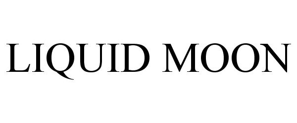 Trademark Logo LIQUID MOON