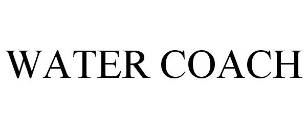 Trademark Logo WATER COACH
