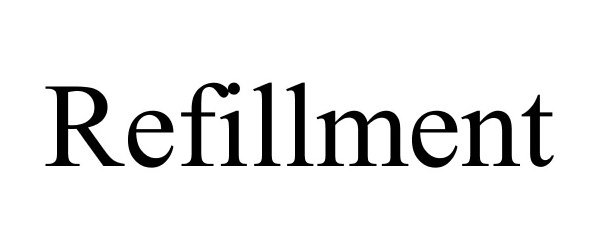 Trademark Logo REFILLMENT