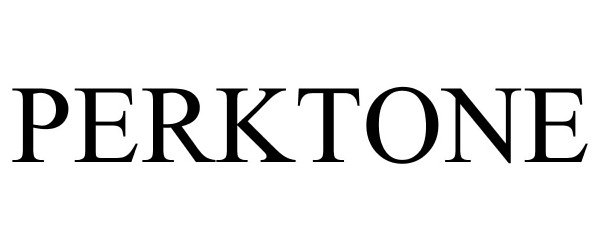 Trademark Logo PERKTONE