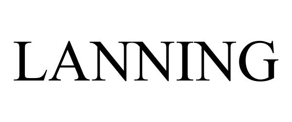 Trademark Logo LANNING