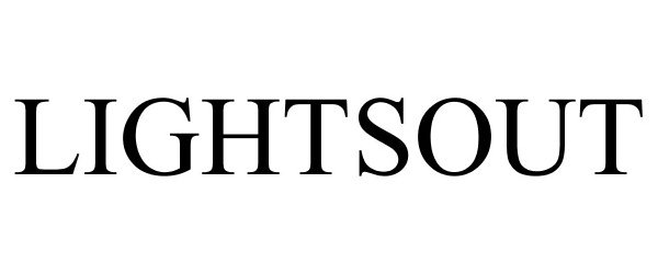 Trademark Logo LIGHTSOUT