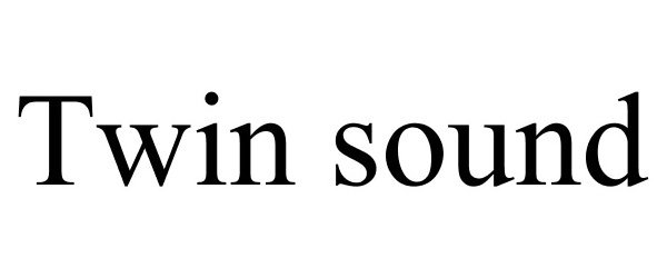 Trademark Logo TWIN SOUND