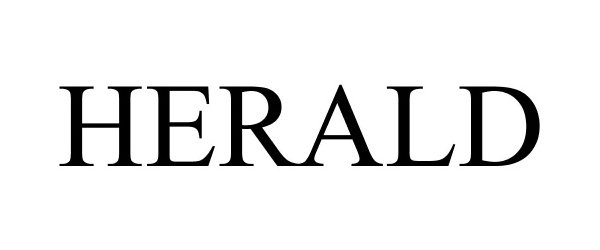 Trademark Logo HERALD