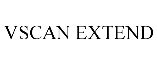 Trademark Logo VSCAN EXTEND