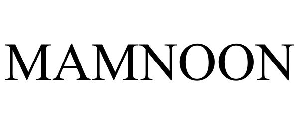 Trademark Logo MAMNOON
