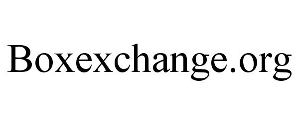  BOXEXCHANGE.ORG