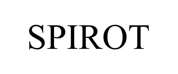 Trademark Logo SPIROT