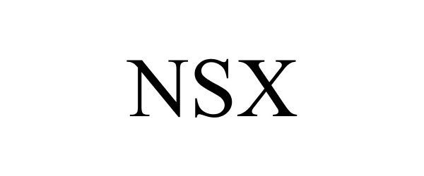 Trademark Logo NSX