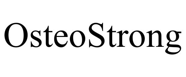 Trademark Logo OSTEOSTRONG