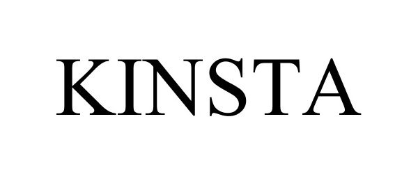 Trademark Logo KINSTA